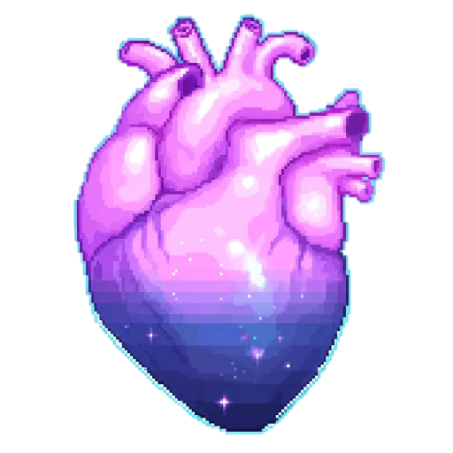 🫀 Стикер «pixel space game» для Telegram