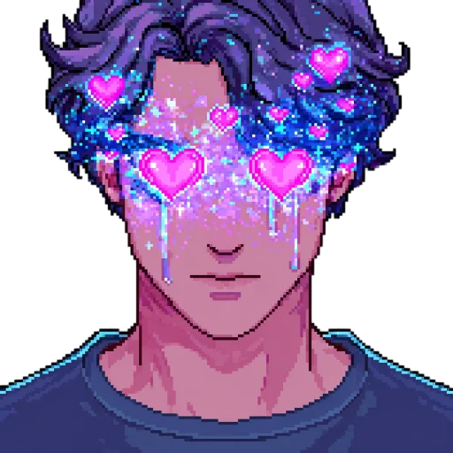 😍 Стикер «pixel space game» для Telegram
