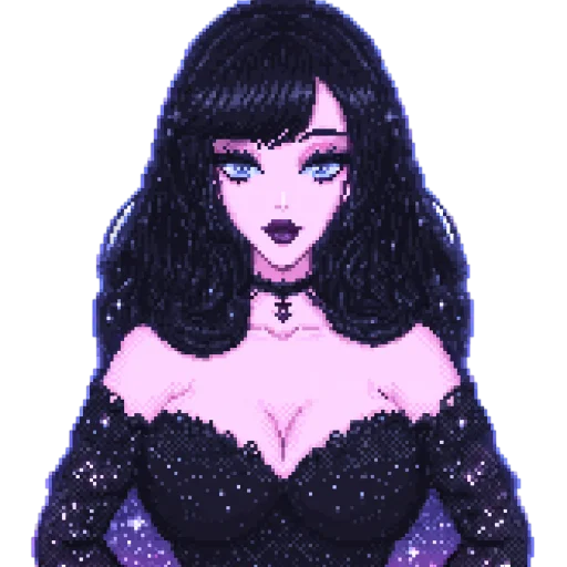 🔮 Стикер «pixel space game» для Telegram