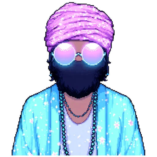 ☠️ Стикер «pixel space game» для Telegram