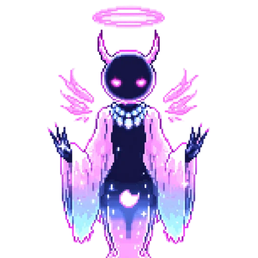 🎀 Стикер «pixel space game» для Telegram