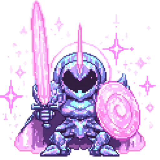 🗡 Стикер «pixel space game» для Telegram