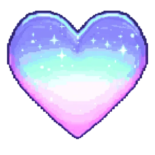 💜 Стикер «pixel space game» для Telegram