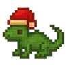 🦎 Эмодзи «Pixel Winter» для Telegram