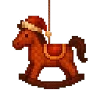 🐎 Эмодзи «Pixel Winter» для Telegram