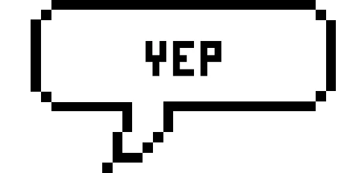 ☹️ Стикер «Пиксели и фразы» для Telegram