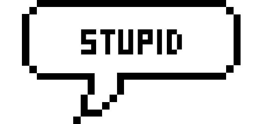 😩 Стикер «Пиксели и фразы» для Telegram