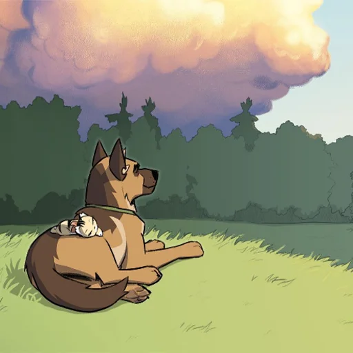 ☺️ Стикер «Пикси и Брут» для Telegram