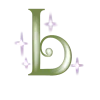 🤩 Эмодзи «Красивые зелёные буквы» для Telegram