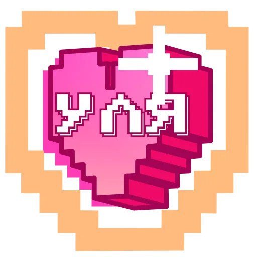 ❤️ Эмодзи «Pixel Names» для Telegram