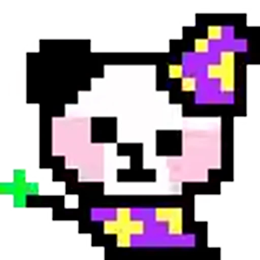 🌟 Эмодзи «Panda pixel» для Telegram