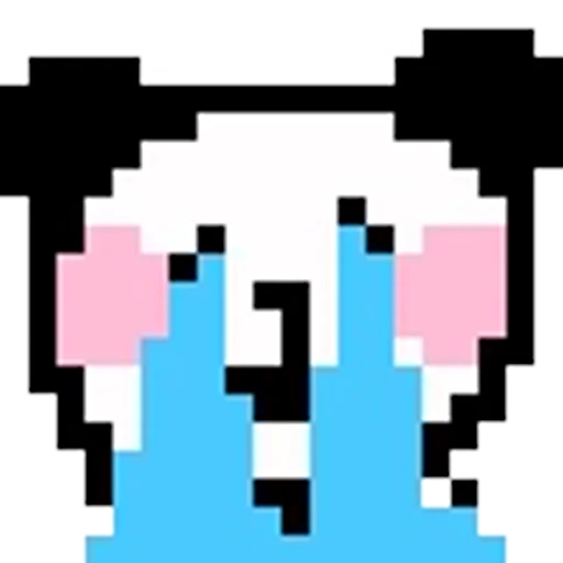 🌟 Эмодзи «Panda pixel» для Telegram