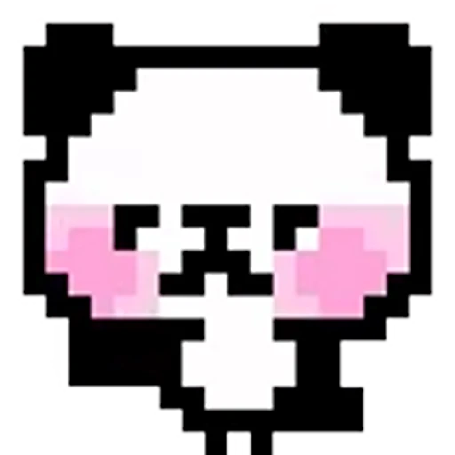 🌟 Эмодзи «Panda pixel» для Telegram