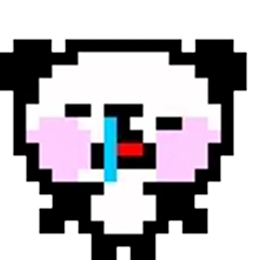🌟 Эмодзи «Panda pixel» для Telegram