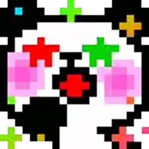 🌟 Эмодзи «Panda pixel» для Telegram