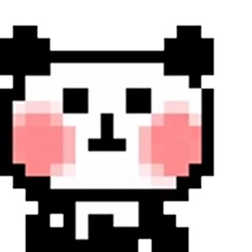🌟 Эмодзи «Panda pixel» для Telegram