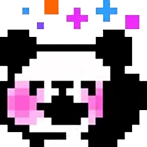 🌟 Эмодзи «Panda pixel» для Telegram