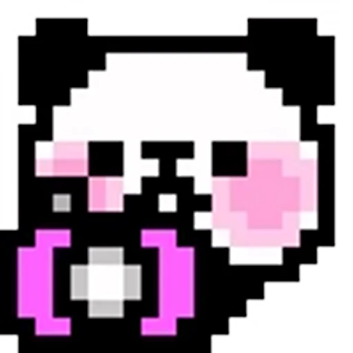 🌟 Эмодзи «Panda pixel» для Telegram