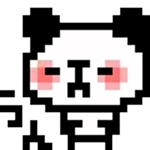 🌟 Эмодзи «Panda pixel» для Telegram