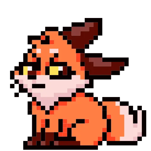 🦊 Эмодзи «Пиксельные стики вк» для Telegram