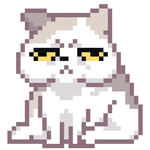 😼 Эмодзи «Пиксельные стики вк» для Telegram
