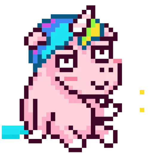 🦄 Эмодзи «Пиксельные стики вк» для Telegram