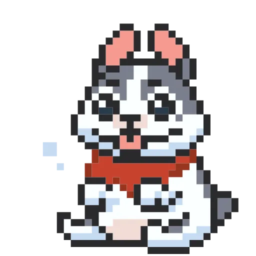 🐕 Эмодзи «Пиксельные стики вк» для Telegram