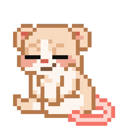 🐭 Эмодзи «Пиксельные стики вк» для Telegram
