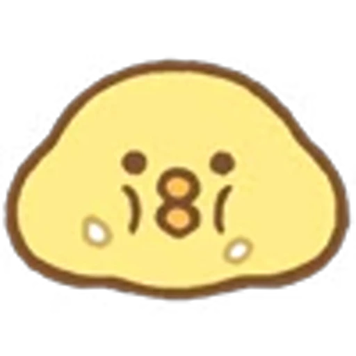 ⭐ Эмодзи «Piyokomame» для Telegram