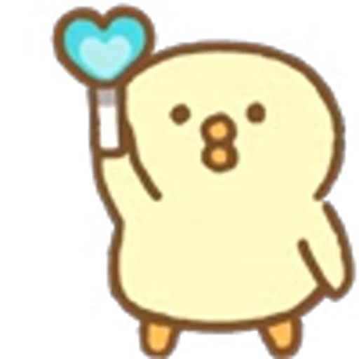 ⭐ Эмодзи «Piyokomame» для Telegram
