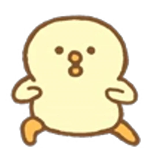 Стикерпак Piyokomame для Telegram