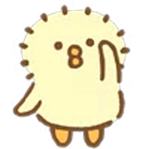 ⭐ Эмодзи «Piyokomame» для Telegram