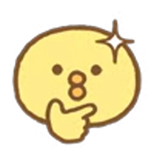 ⭐ Эмодзи «Piyokomame» для Telegram