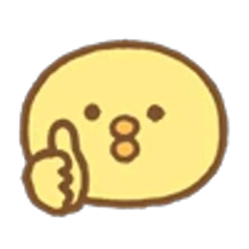 ⭐ Эмодзи «Piyokomame» для Telegram