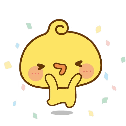 🎊 Стикер «Playful Piyomaru» для Telegram