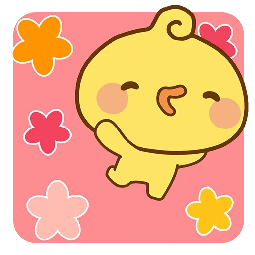 🌸 Стикер «Playful Piyomaru» для Telegram