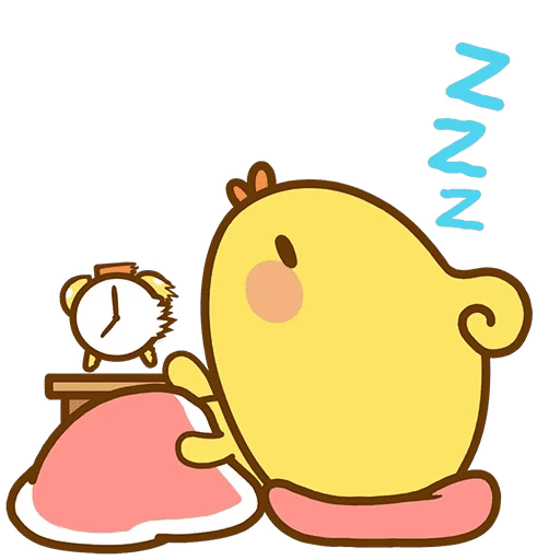 ⏰ Стикер «Playful Piyomaru» для Telegram