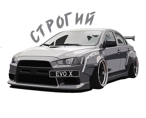 🤬 Стикер «Drifting» для Telegram