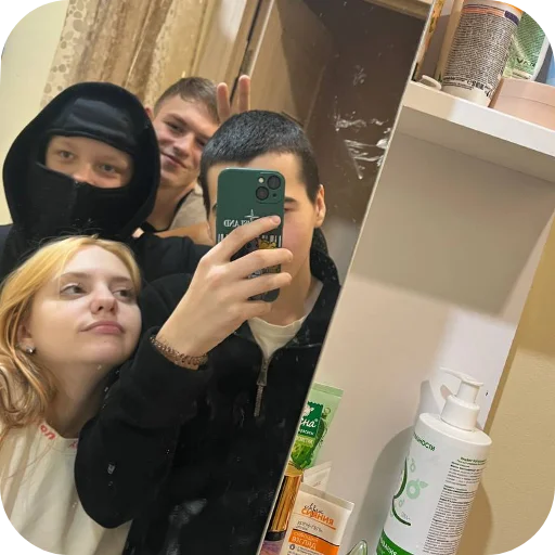 🔳 Стикер «пиздатые» для Telegram