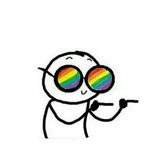 🌈 Стикер «~~~» для Telegram