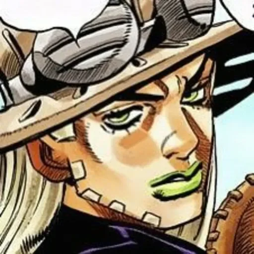 🙄 Стикер «Джайро Цеппели Gyro Zeppeli» для Telegram