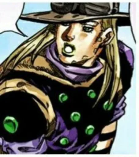 💬 Стикер «Джайро Цеппели Gyro Zeppeli» для Telegram