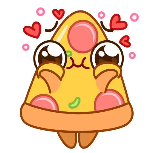 😍 Стикер «Пиццуля» для Telegram