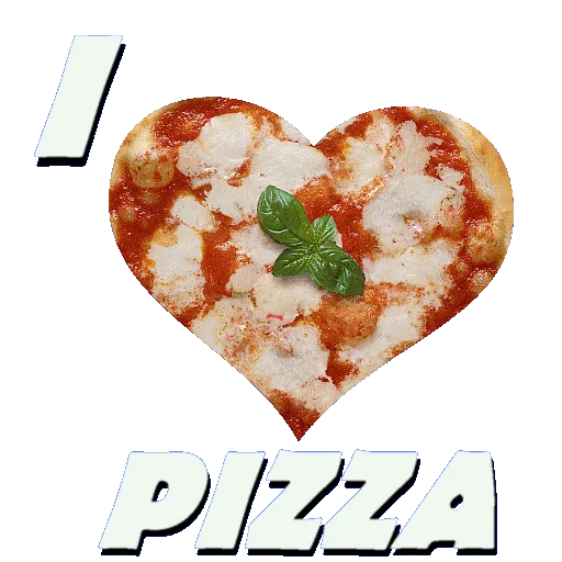 ❤️ Стикер «PIZZA ITALY» для Telegram