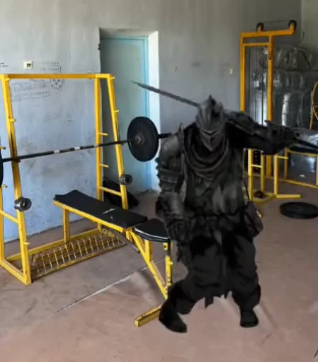 😁 Стикер «Russian Gym» для Telegram