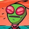 Стикер 4 ⭐ Набор эмоджи по мульту «Invader Zim Пришелец Зим»