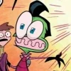 Стикер 40 ⭐ Набор эмоджи по мульту «Invader Zim Пришелец Зим»