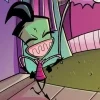 Стикер 58 ⭐ Набор эмоджи по мульту «Invader Zim Пришелец Зим»