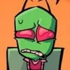 Стикер 16 ⭐ Набор эмоджи по мульту «Invader Zim Пришелец Зим»
