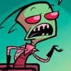 Стикер 36 ⭐ Набор эмоджи по мульту «Invader Zim Пришелец Зим»